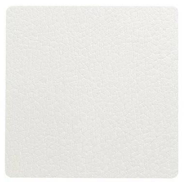

LIND DNA BULL white подстаканник квадратный 10x10 см, толщина 2мм, Белый