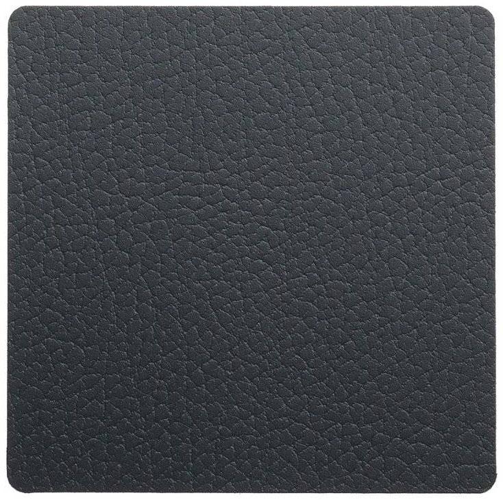 

LIND DNA BULL black подстаканник квадратный 10x10 см, толщина 2мм, Черный