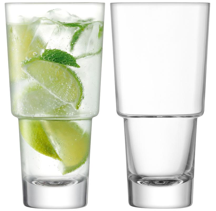 

LSA Набор из 2 хайболов Mixologist 400 мл, Прозрачный
