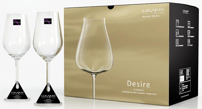 

LUCARIS Desire Набор бокалов для белого вина 365мл 6шт, Прозрачный