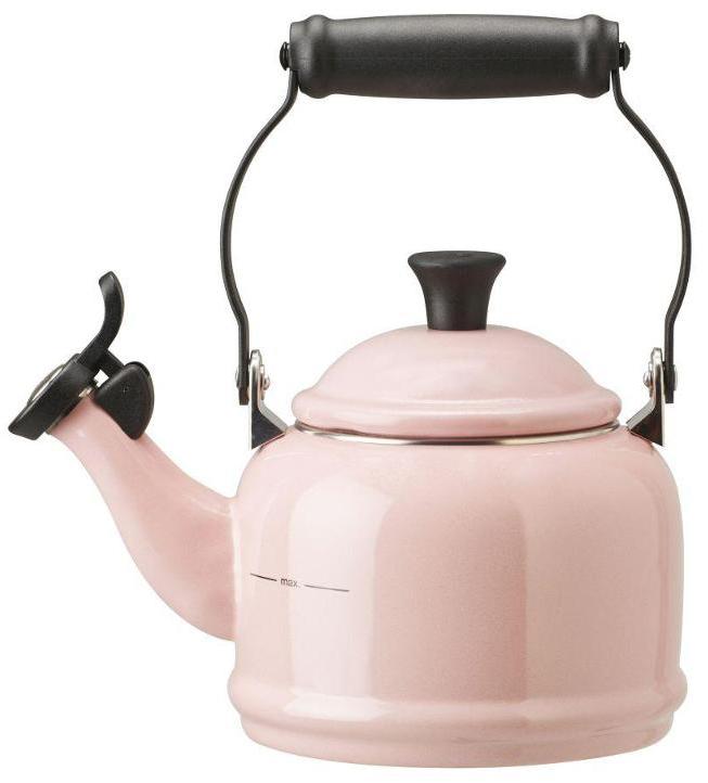 

Le Creuset Чайник Trad со свистком 1.1л Розовый шифон