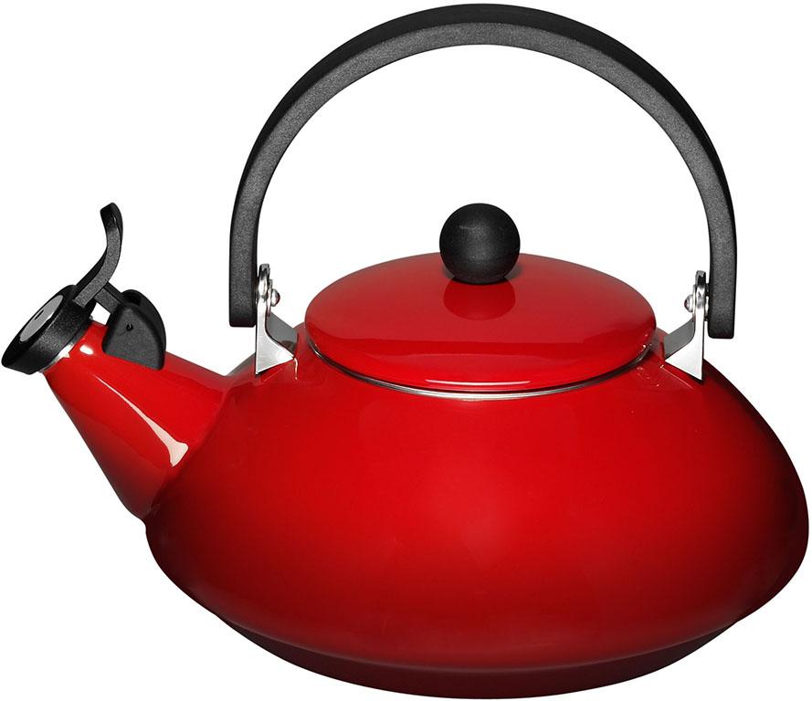 Наплитные чайники Le Creuset Чайник Zen со свистком 1.5л Вишня