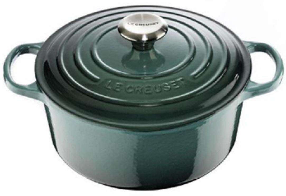 

LE CREUSET Кастрюля круглая для запекания 26 см, чугун, океан, Зеленый