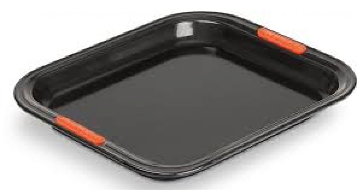 

LE CREUSET Противень глубокий 37х32 см антипригарное покрытие, Черный