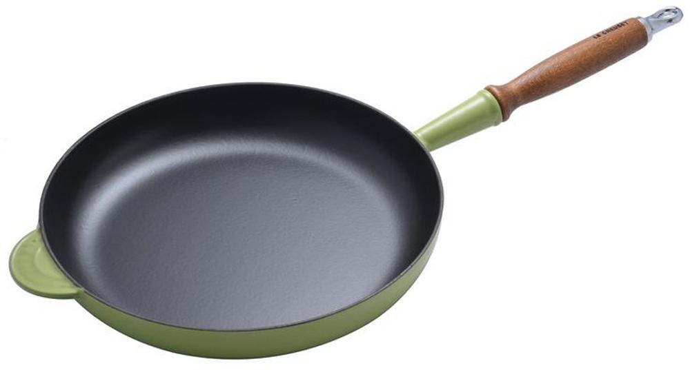 

Le Creuset Сковорода 28см с деревянной ручкой, Пальмовый, Зеленый