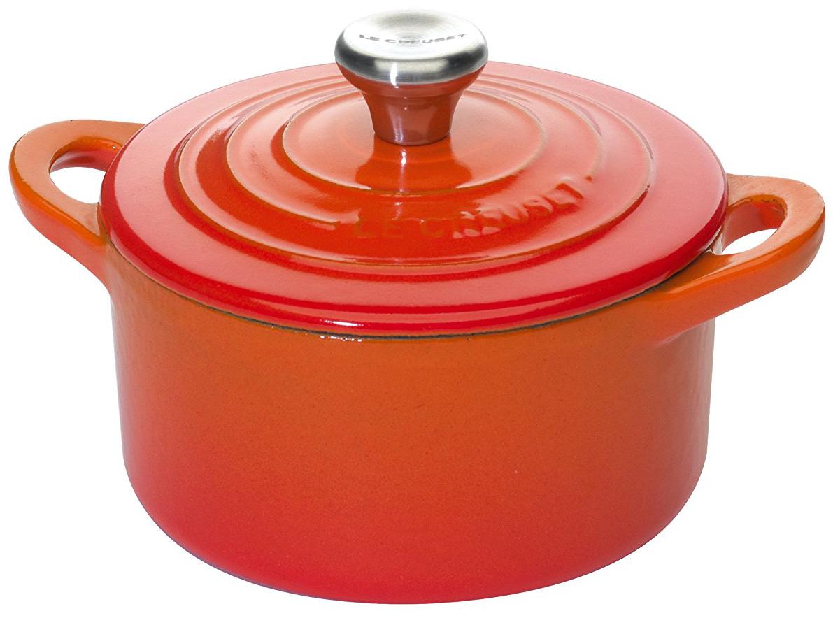 

Le Creuset Кокотница 10см, Оранжевая лава, Оранжевый