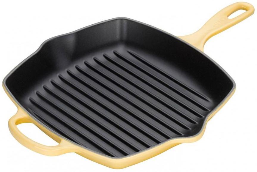 

Le Creuset Сковорода-гриль квадратная 26см, Желтый