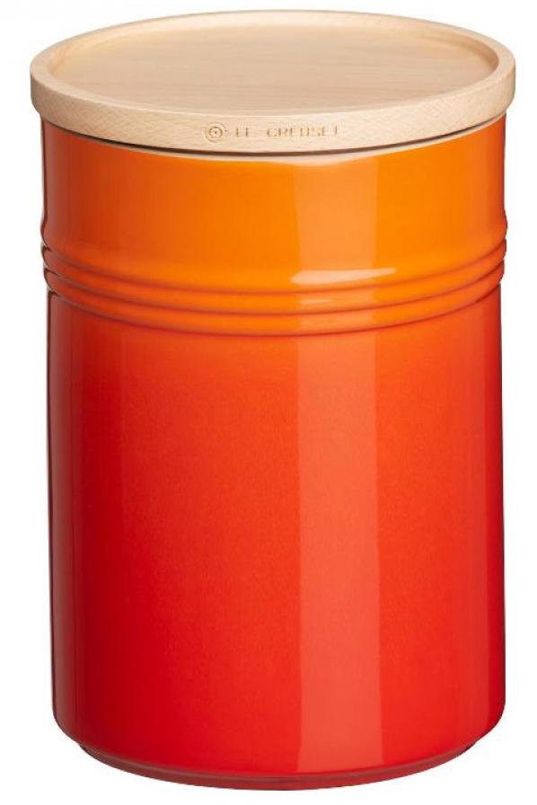 

Le Creuset Банка с деревянной крышкой XXL Оранжевая лава, Оранжевый