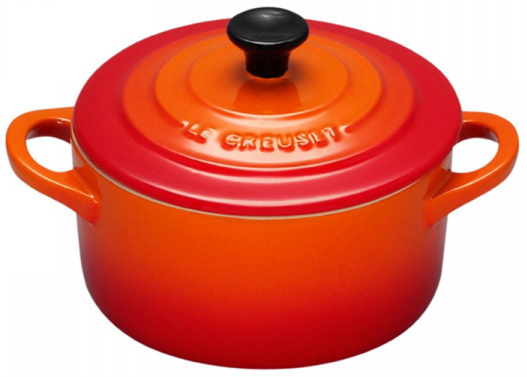 

Le Creuset Кокотница 10см Оранжевая лава, Оранжевый