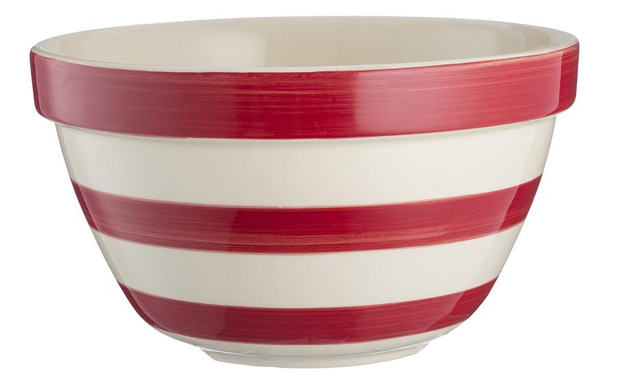 

Mason Cash Stripes Миска универсальная 22 см красная, Красный