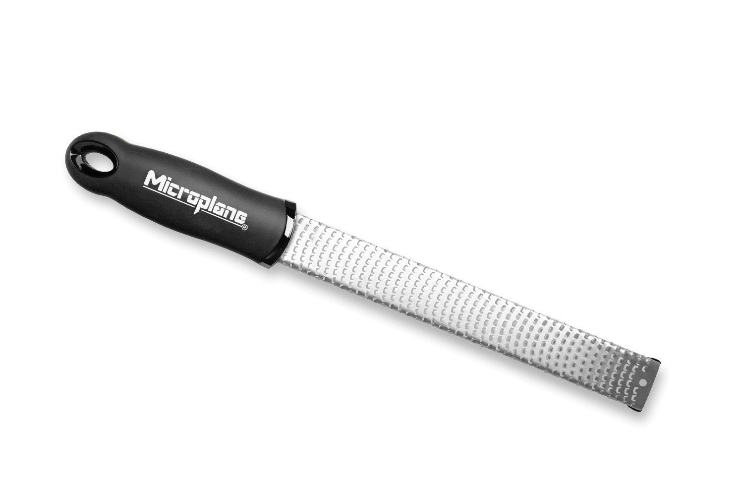 

Microplane, Терка Premium Classic для сыра и цитрусовых черная, Черный