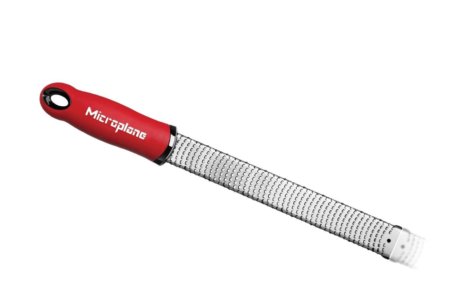 

Microplane, Терка Premium Classic для сыра и цитрусовых красная, Красный