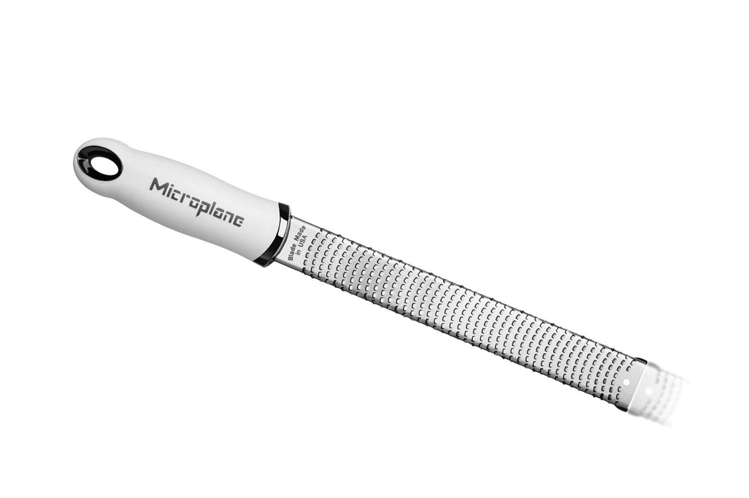 

Microplane, Терка Premium Classic для сыра и цитрусовых белая, Белый