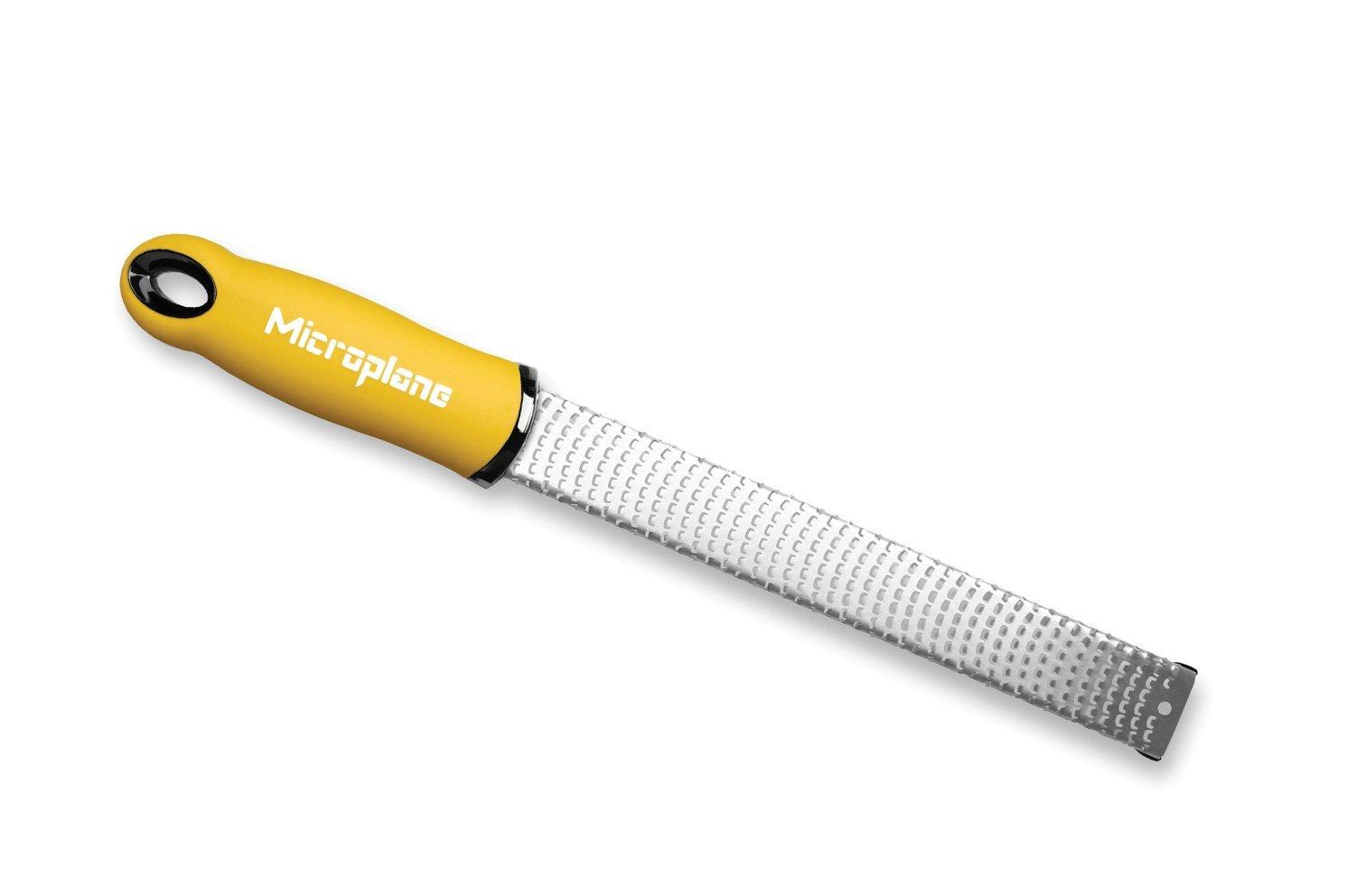 

Microplane, Терка Premium Classic для сыра и цитрусовых жёлтая, Желтый