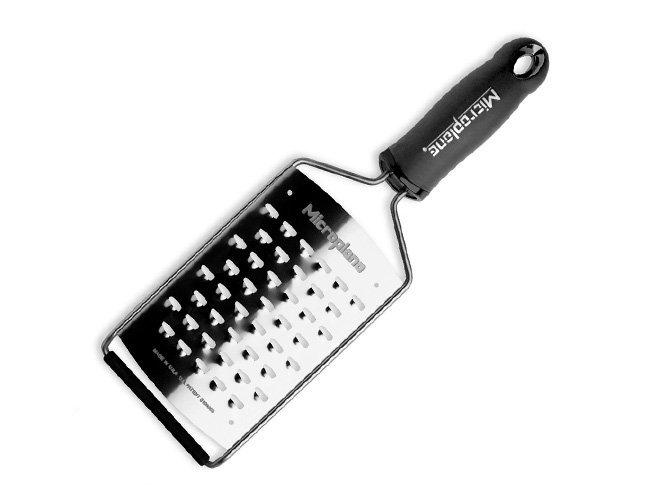 

Microplane, Терка Gourmet, широкая, ультра крупная, черная, Черный