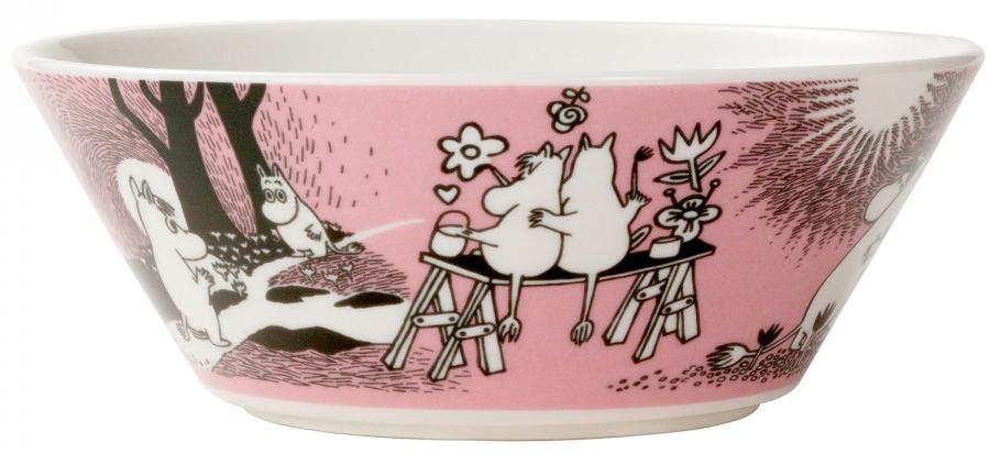 

Moomin Пиала Любовь 15 cm, Розовый