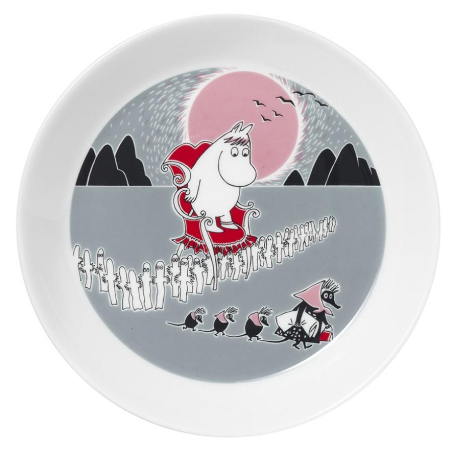 

Moomin Тарелка Приключение, Серый