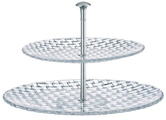 

Nachtmann Bossa Nova Two Tier Tray Large, фруктовица, Белый