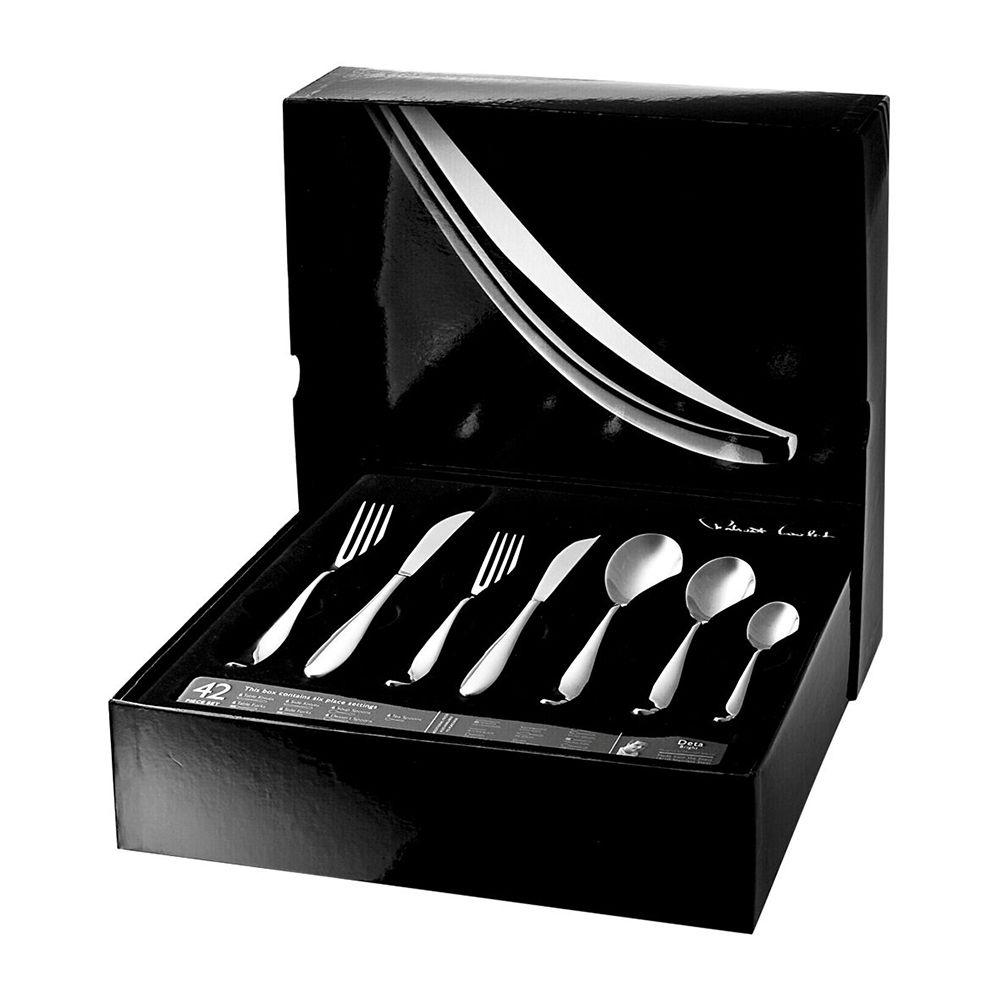 

ROBERT WELCH Deta Bright Набор столовых приборов на 12 персон, 84 предмета DETBR1099V/84