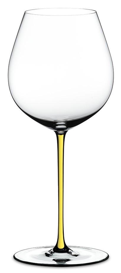 

Riedel Fatto a Mano - Фужер Old World Pinot Noir 705 мл хрустальное стекло с желтой ножкой 4900/07Y, Желтый