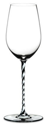 

Riedel Fatto a Mano - Фужер Riesling/Zinfandel 395 мл хрустальное стекло с черно-белой ножкой 4900/15BWT, Черный