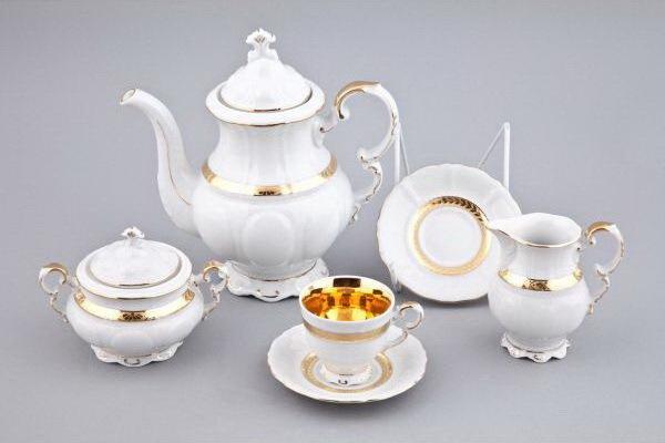 

Rudolf Kampf, Сервиз кофейный мокко 15 предм