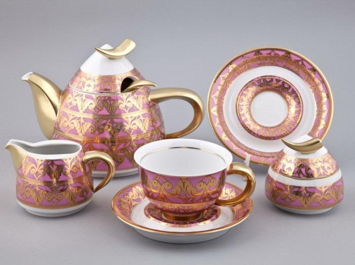 

Rudolf Kampf, Сервиз кофейный с чайником 0,55л, В ПОДАРОЧНОЙ КОРОБКЕ