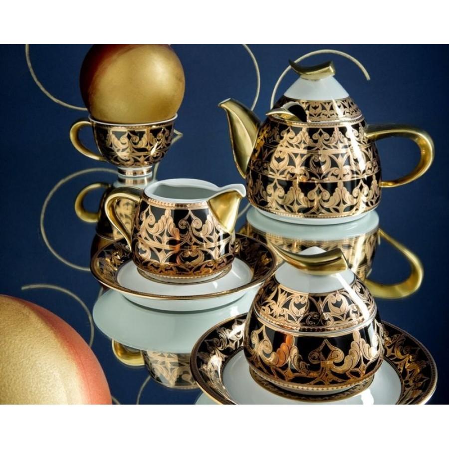 

Rudolf Kampf, Сервиз чайный с чайником 1,20л, В ПОДАРОЧНОЙ КОРОБКЕ