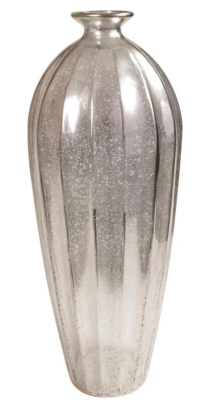 

Vidros San Miguel VINTAGE ETNICO Ваза 56см 4695F194, Серебристый