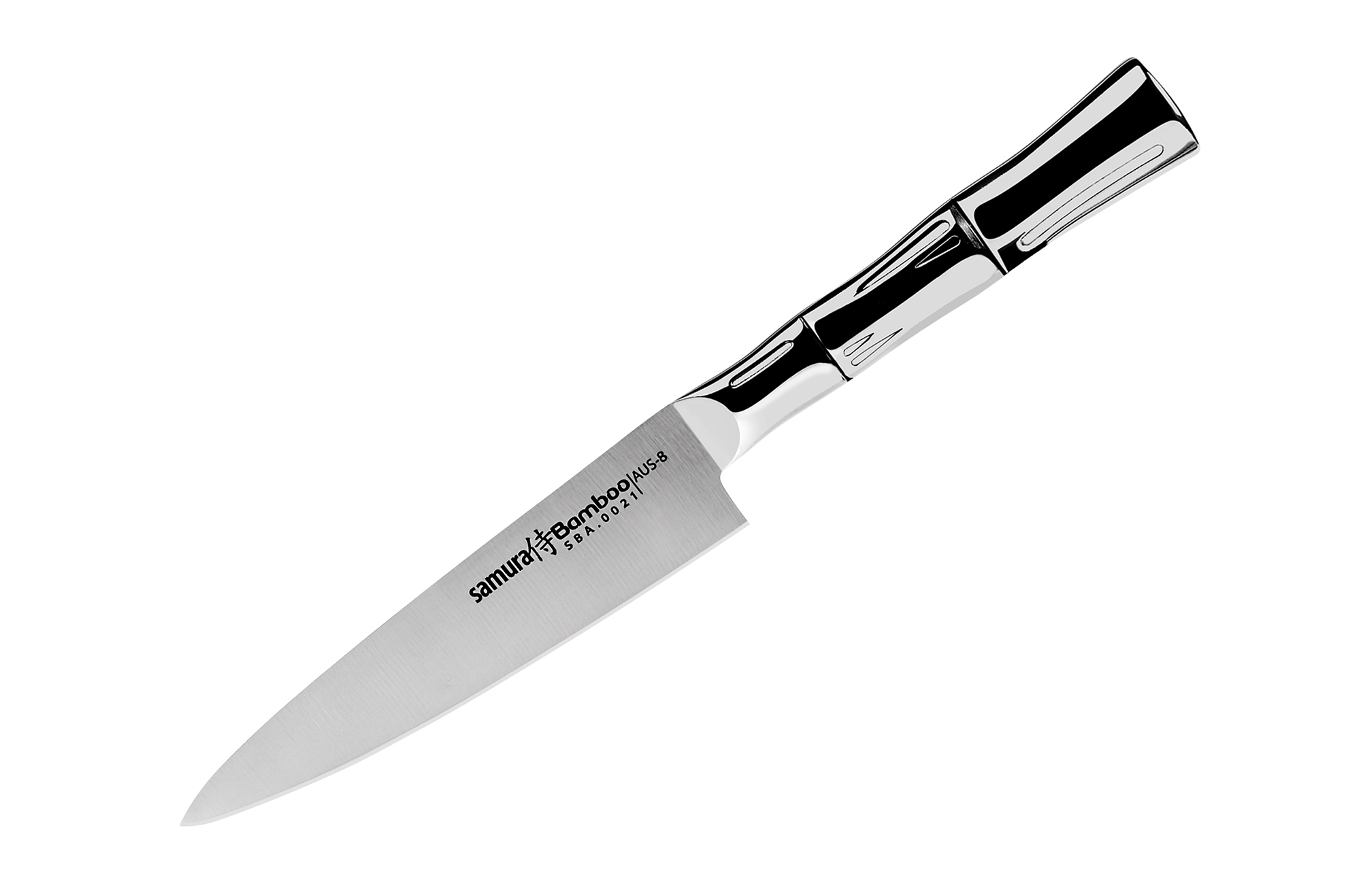 

Samura SBA-0021/Y Нож кухонный "Samura Bamboo" универсальный 125мм, AUS-8