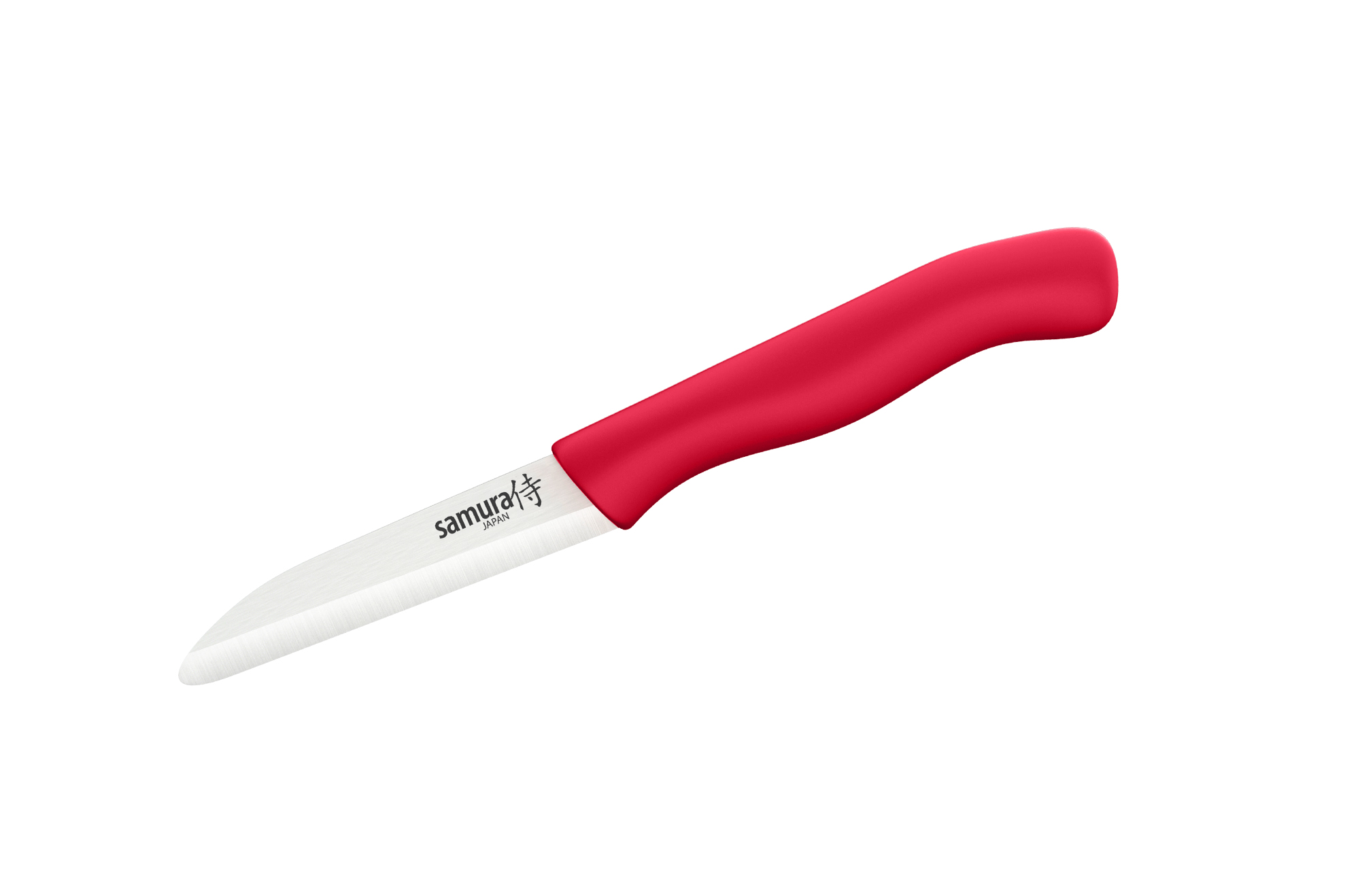 

Samura SC-0011RED/Y Фруножик "Samura" овощной 75 мм с красной рукоятью, циркониевая керамика
