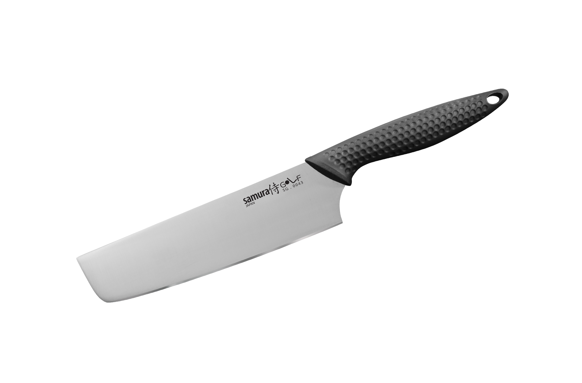 

Samura SG-0043/A Нож кухонный "Samura GOLF" Накири 167 мм, AUS-8, Черный