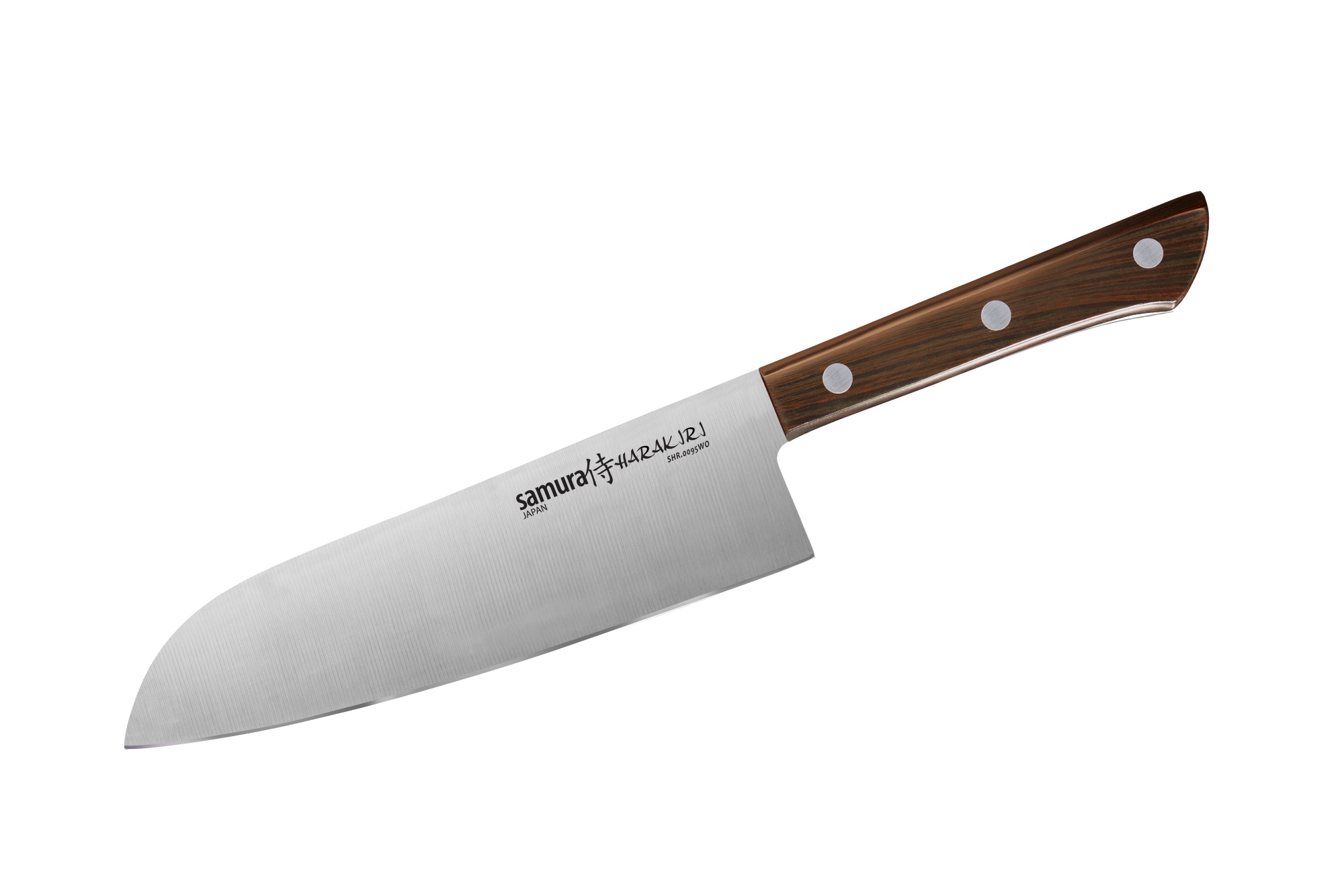 

Samura SHR-0095B/A Нож кухонный "Samura HARAKIRI" Сантоку 175 мм, корроз.-стойкая сталь, ABS пластик, Черный