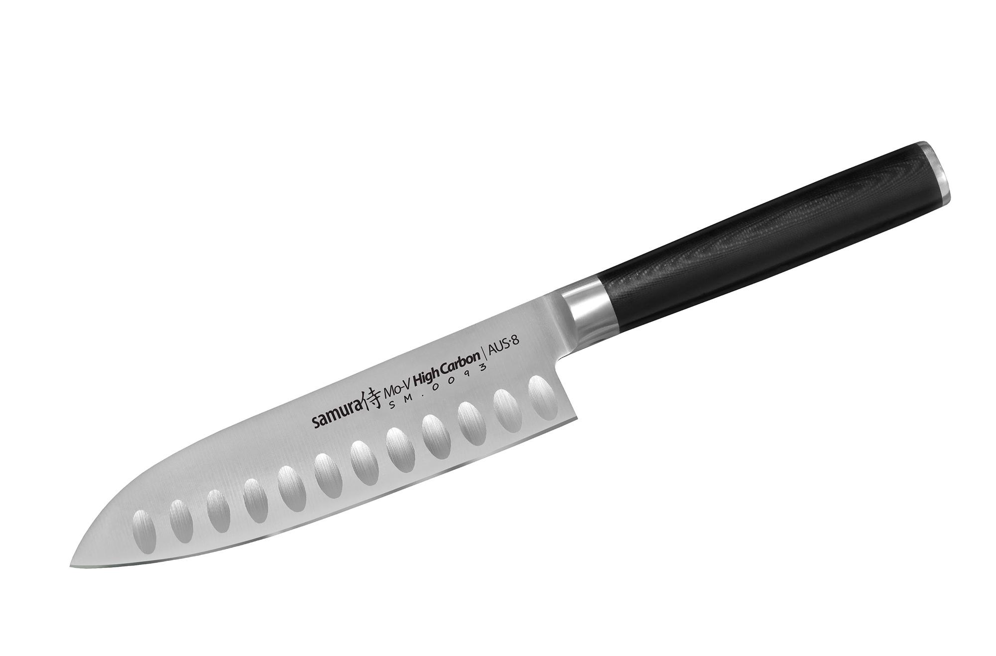 

Samura SM-0093/K Нож кухонный "Samura Mo-V" Сантоку 138 мм, G-10