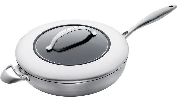 

SCANPAN CTX Сотейник c крышкой 32 см, Серебристый