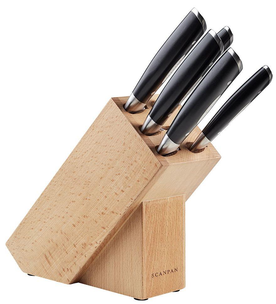 

SCANPAN Classic Набор ножей в подставке 6 предметов, Черный