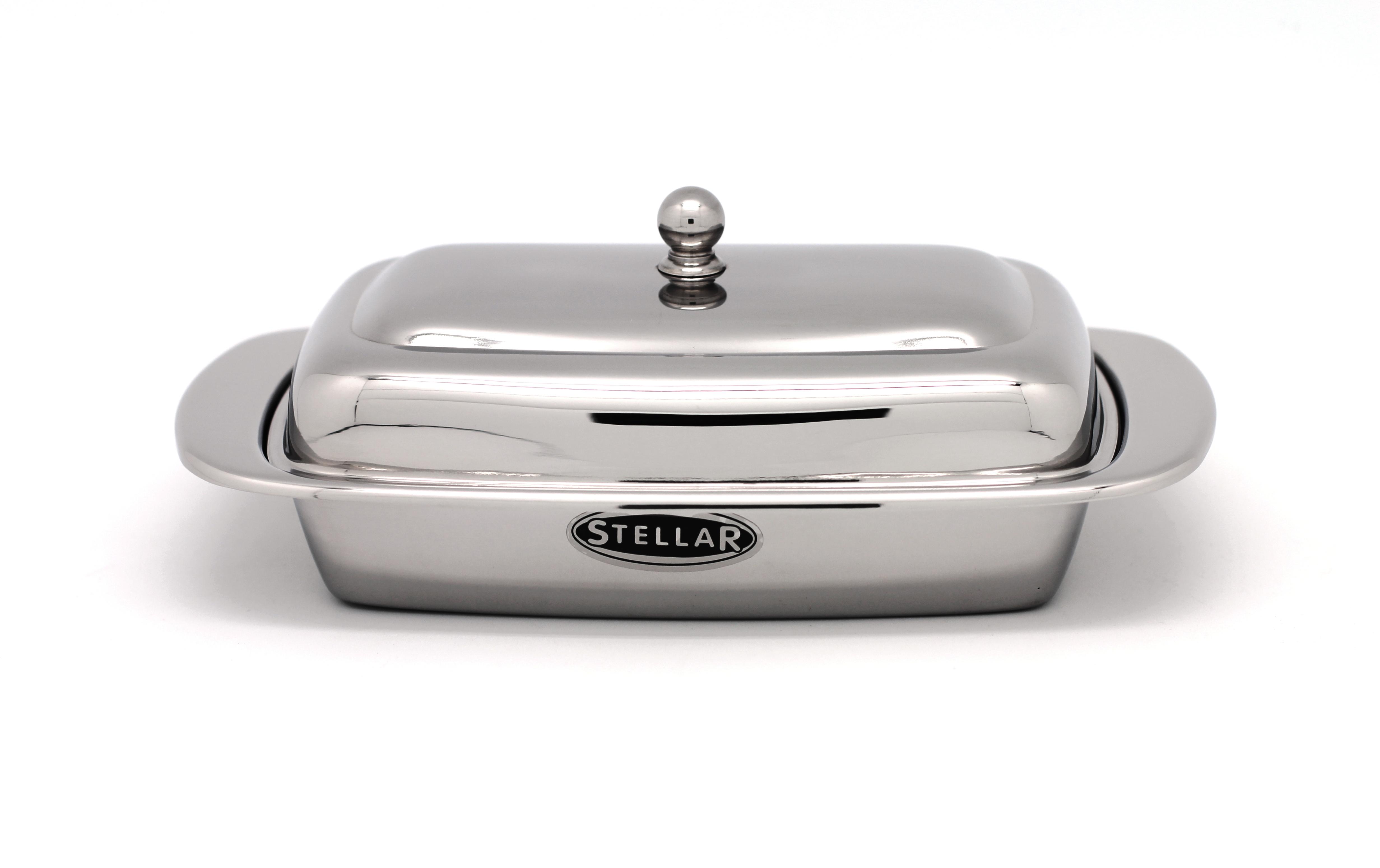 

Silampos Масленка с крышкой STELLAR 41281318ST56, Сталь