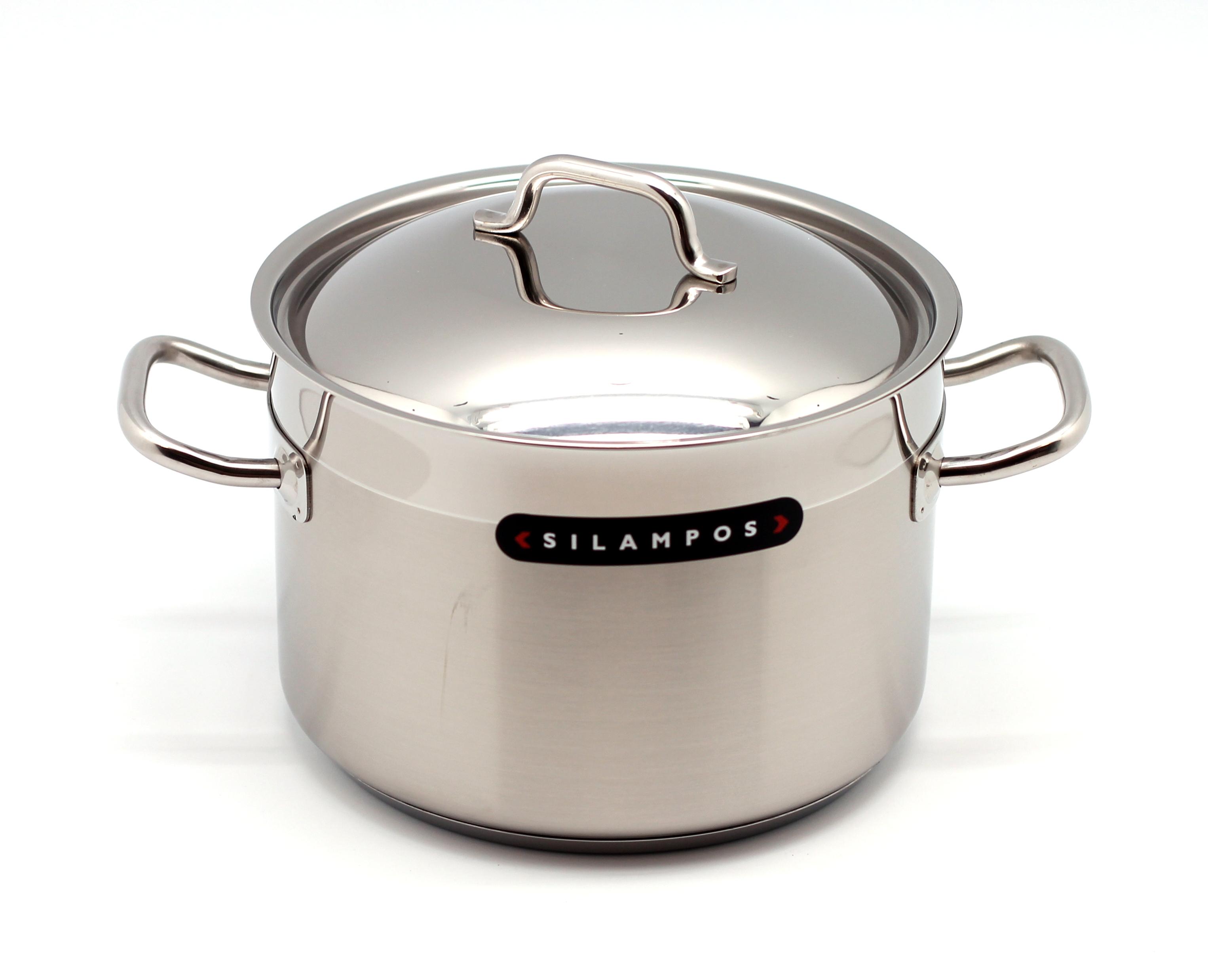 

Silampos Гл.кастрюля 1,5л (14см) НАУТИЛУС 632115596614, Сталь