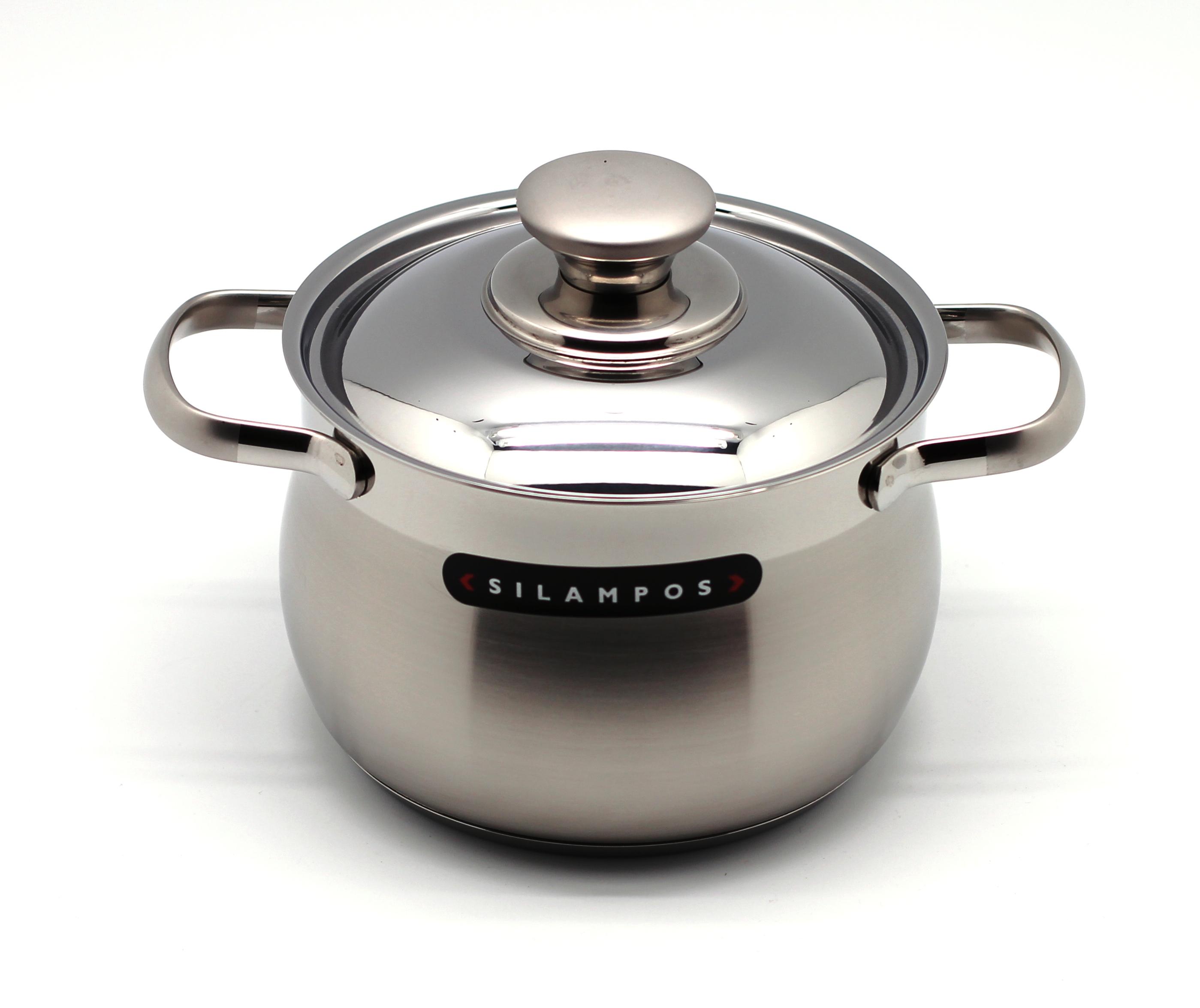 

Silampos Гл.кастрюля 1,6л (14см) ВЕНЕЦИЯ 633123DV6614, Сталь