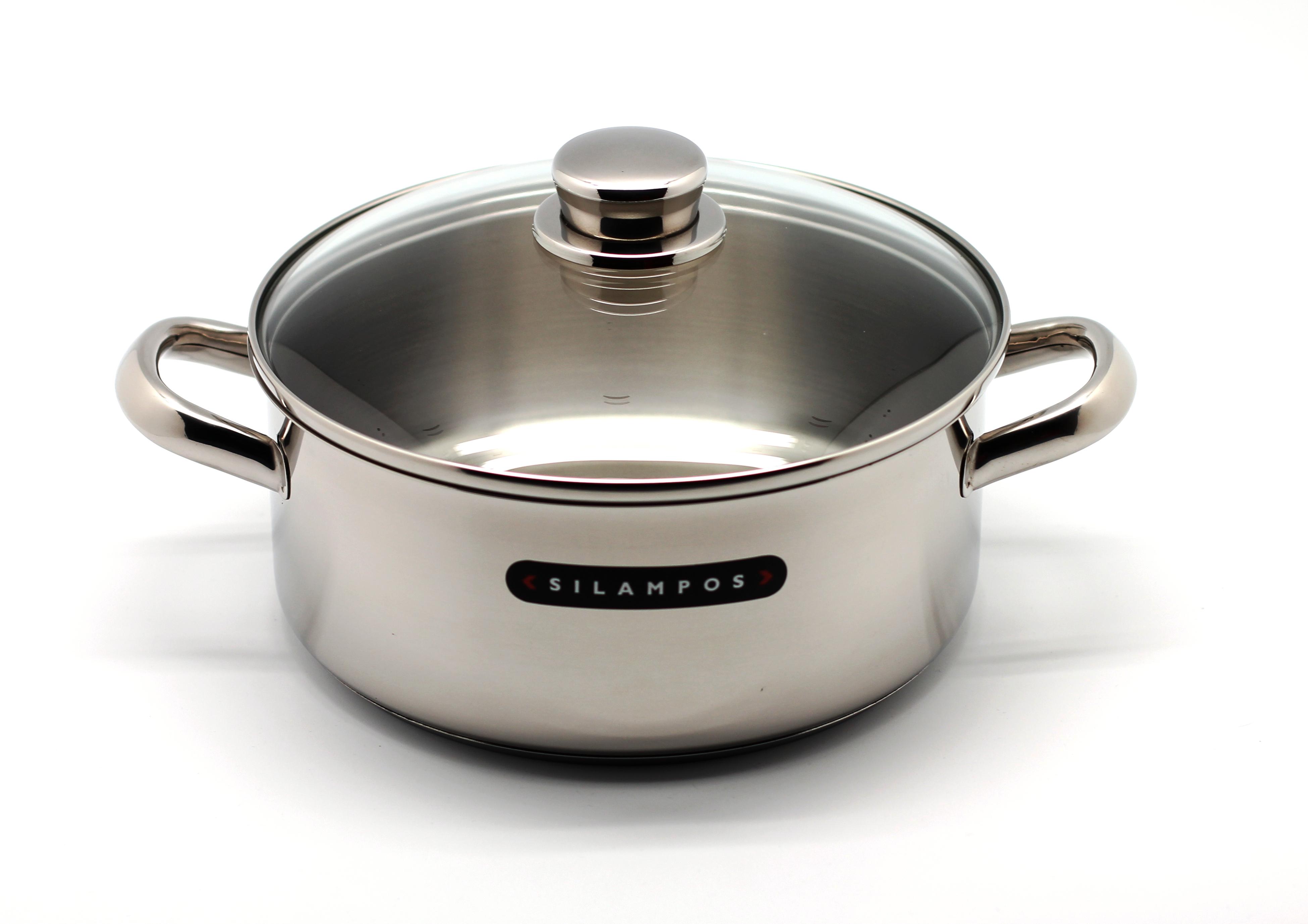 

Silampos Кастрюля 3,4л (22см) ЛОКОСТ 63C122WG1022, Сталь