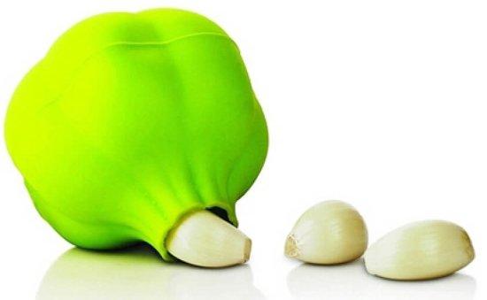 

Silicone Zone Мешочек для очистки чеснока серии Clove, силиконовый, цвет зеленый