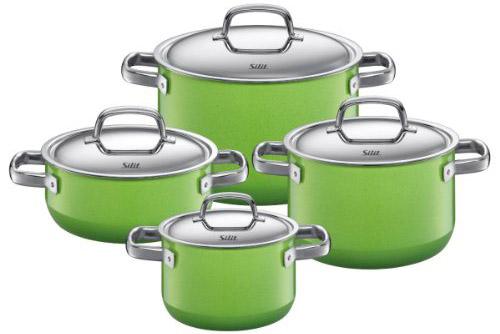 

Silit Passion Colours Набор кастрюль 4пр. Passion Green, Зеленый