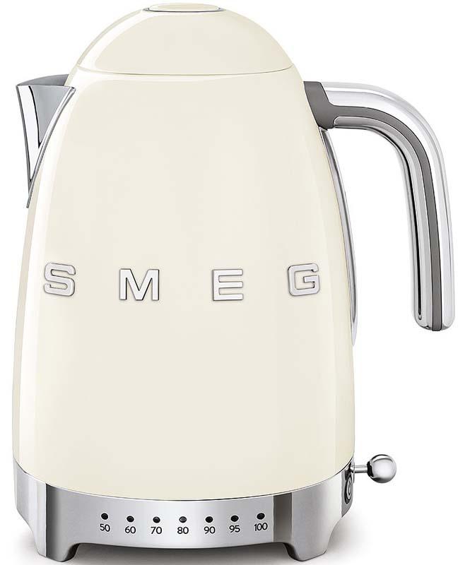 

Smeg Чайник электрический с регулируемой температурой, кремовый