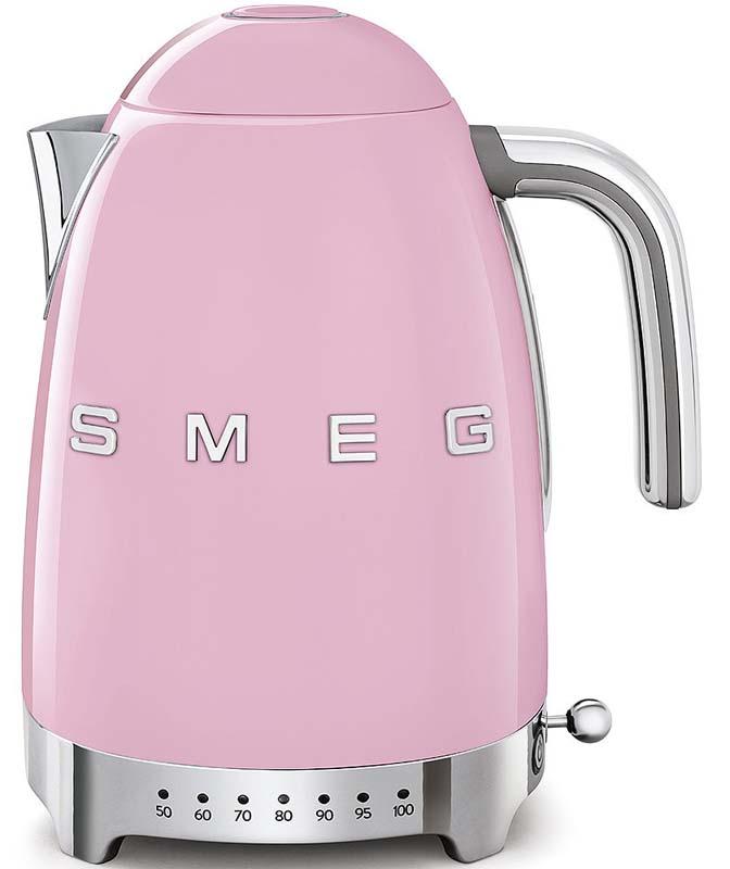 

Smeg Чайник электрический с регулируемой температурой, розовый