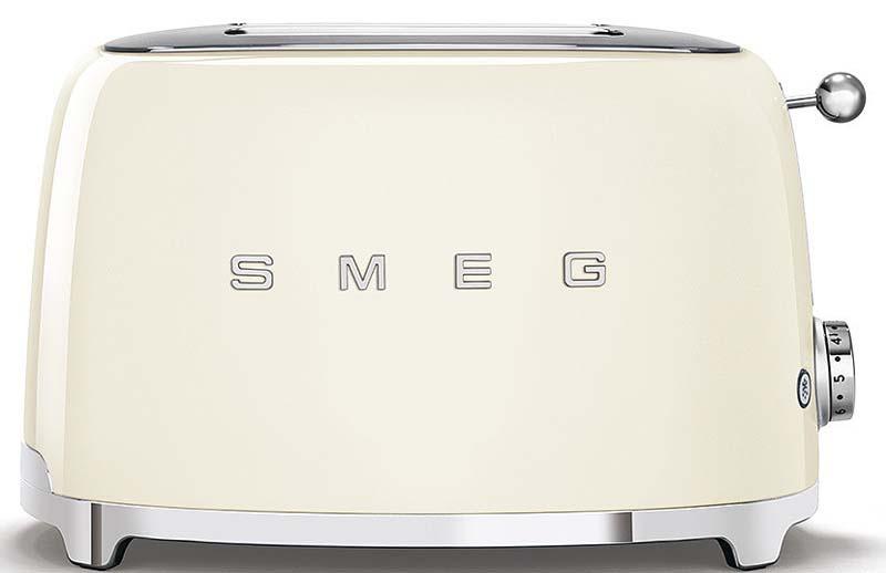 

Smeg Тостер на 2 ломтика, кремовый