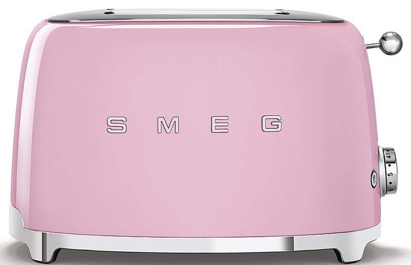

Smeg Тостер на 2 ломтика, розовый