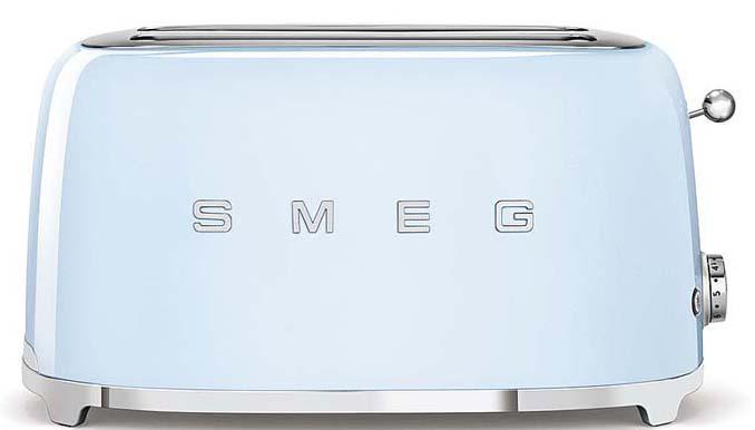 

Smeg Тостер на 4 ломтика, голубой