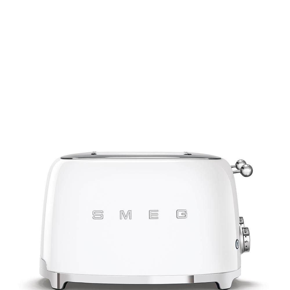 

Smeg Тостер на 4 ломтика белый TSF03WHEU