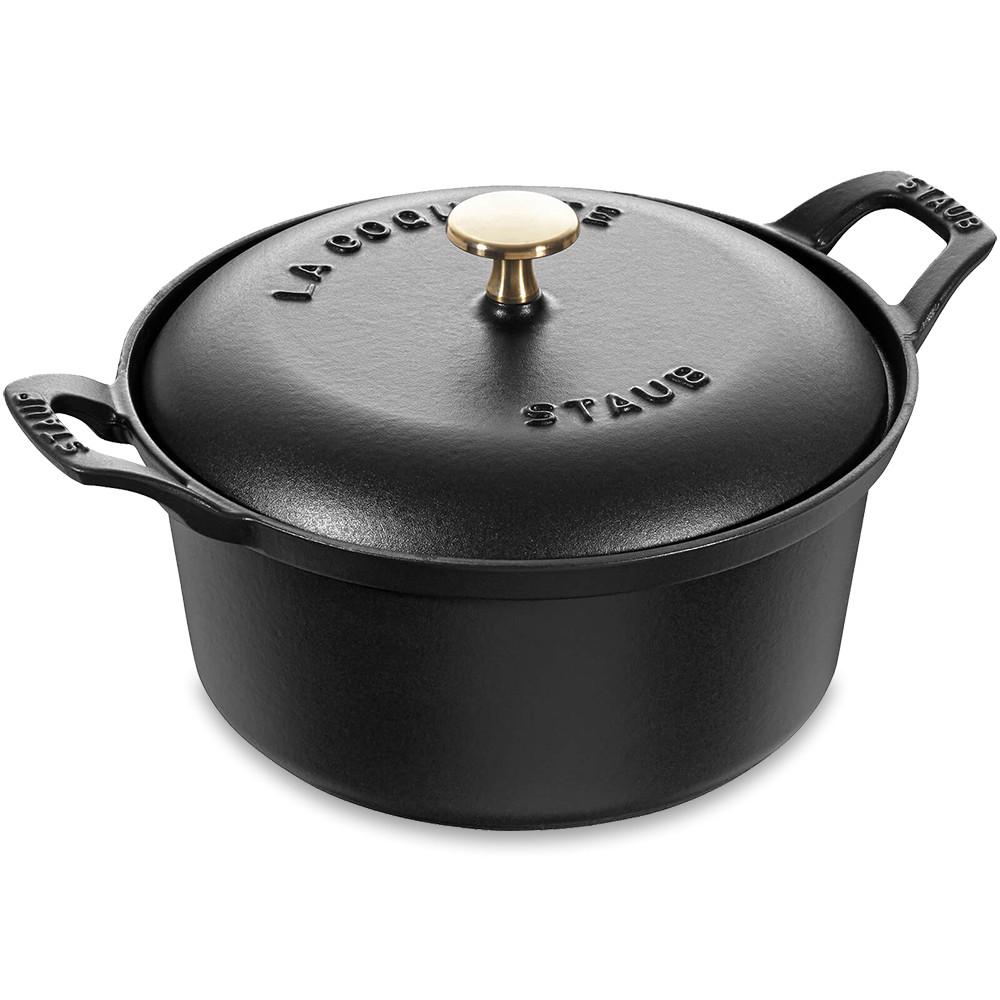 

Staub Кокот Винтаж, 20 см, 2,45 л черный