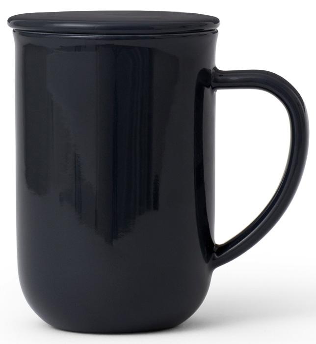 

Viva Scandinavia Minima™ Чайная кружка с ситечком 0,5 л, фарфор, темно-синяя, Синий